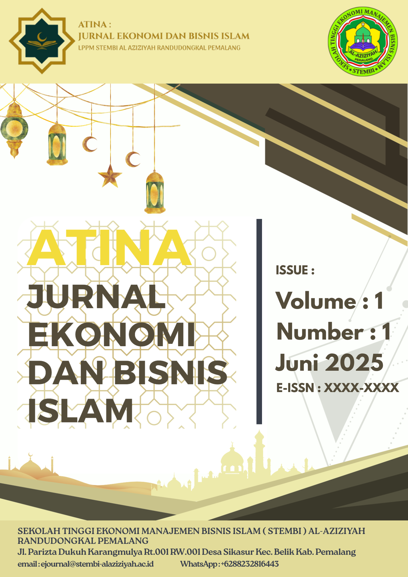 Jurnal Ekonomi dan Bisnis Islam : Juni 2025