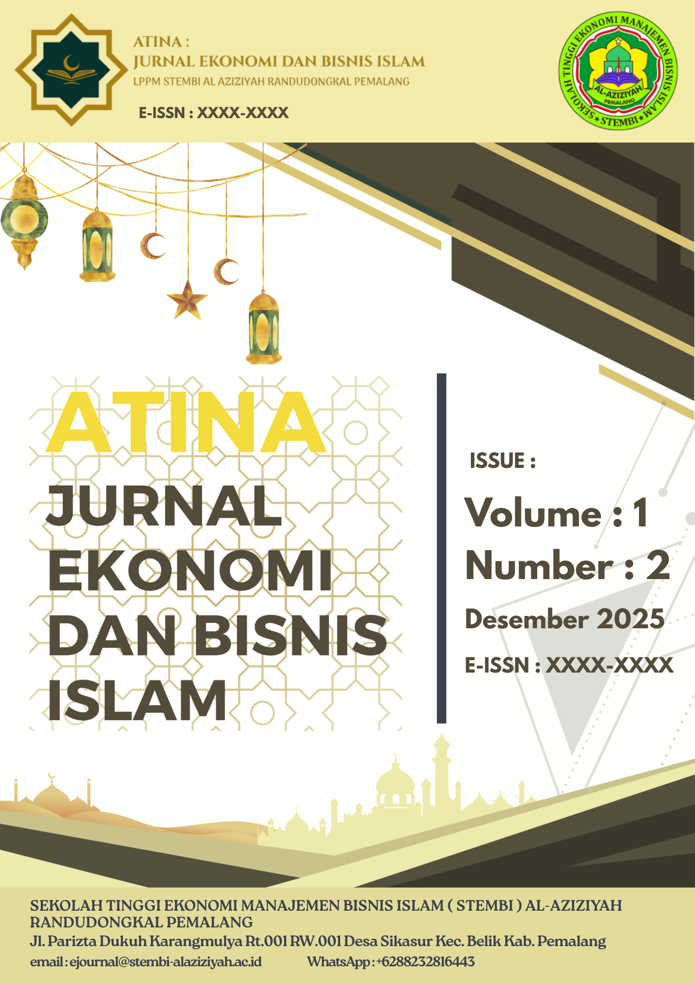 Jurnal Ekonomi dan Bisnis Islam : Juni 2025